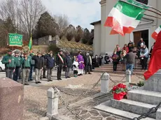 La cerimonia alpina a Facen di Pedavena