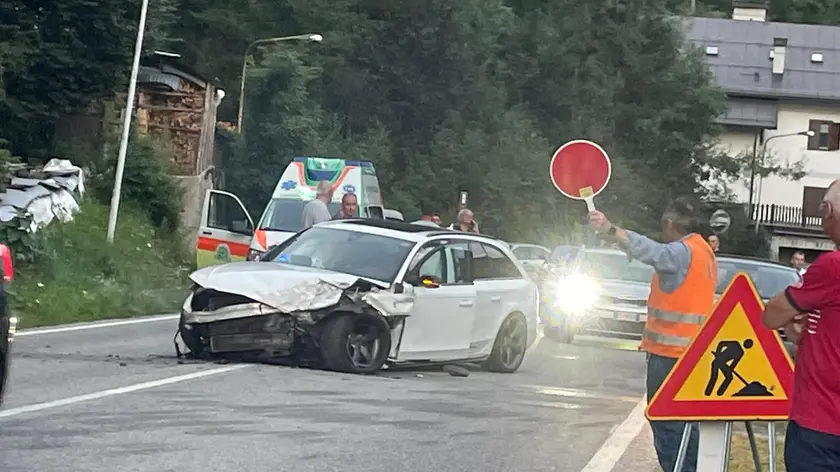 Lo schianto tra Alleghe e Caprile