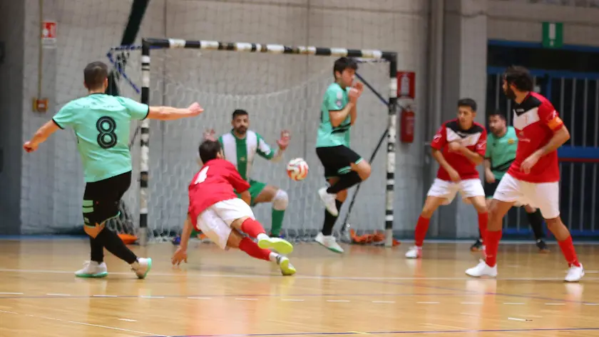 Il gol della Canottieri