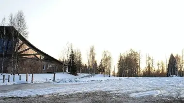 Il terreno vicino al Santuario