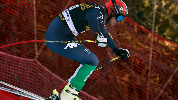 Ski World Cup 2015-2016. Buzzi Emanuele (ITA) in downhill. Val Gardena, 19-12-2015 foto (Marco Trovati- Pentaphoto)