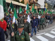 PERONA - LONGARONE - MESSA IN MEMORIA DEGLI ALPINI INTERVENUTI DURANTE IL VAJONT E CONSEGNA CITTADINANZA ONORARIOA - CITADINANZA - VAJONT - ALPINI - LONGARONE