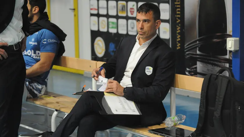 L'allenatore Diego Poletto