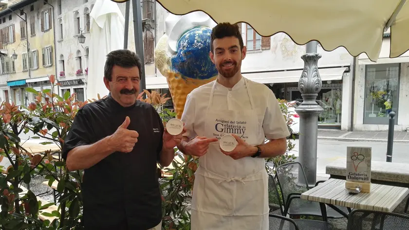 Andrea Reato con il figlio Marco