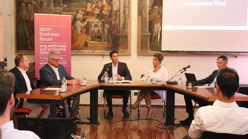 La presentazione dello Sport Business Forum a Belluno