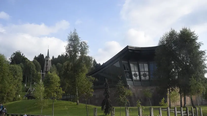 Il santuario del Nevegal