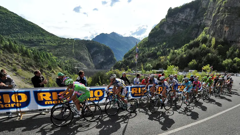 Il Giro d'Italia sul Vajont nel 2013