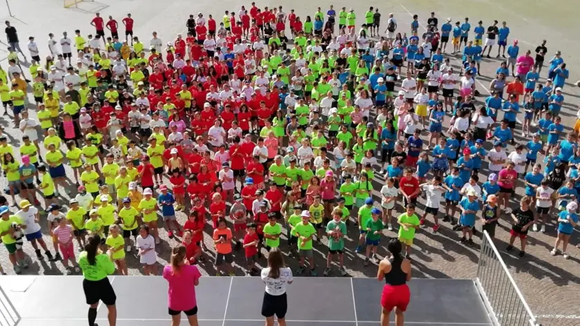 bambini e ragazzi del Grest dell'Agosti