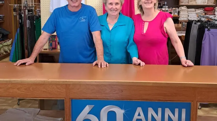 Gimmi, mamma Michelina e Maria: i perni del negozio Tommasini di Auronzo