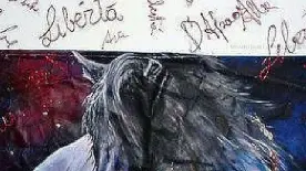 Un cavallo di Alba D’Alpaos artista nata in Venezuela ma residente a Pieve d’Alpago