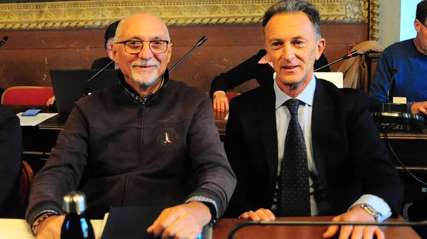 Roberto Ferro e Francesco La Grua del gruppo “Più forti insieme”
