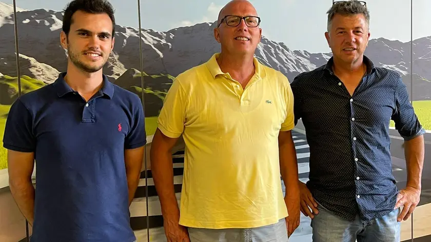 Yari De Rossi, Paolo De Cian e Luca Piazzi della Dolomiti Bellunesi