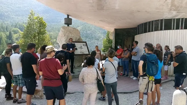 Una visita guidata sui luoghi del Vajont