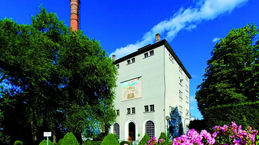 La fabbrica di Birra a Pedavena di proprietà del gruppo Castello