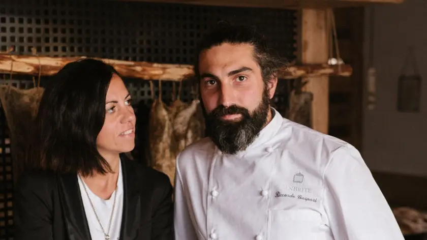 Ludovica Rubbini e Riccardo Gaspari del SanBrite di Cortina