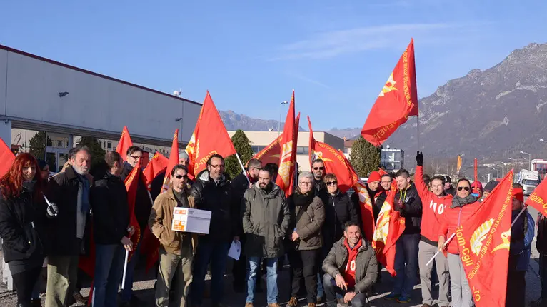 gian paolo perona- perona- alpago- manifestazione sindacale a paludi