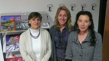 Gabriella Talamini, Marianne Moretti e Mariagrazia Soravia