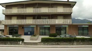 La nuova sede della banca di credito cooperativo delle Prealpi a Sedico