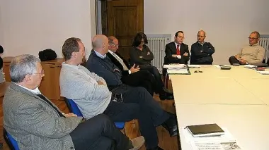 La riunione di ieri mattina a Palazzo Borgasio