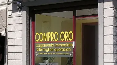 Il Compro oro di via Caffi
