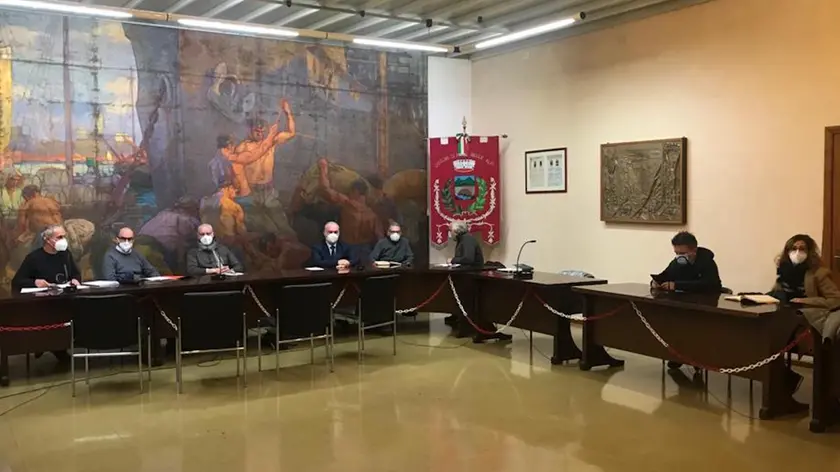 L'incontro in municipio a Ponte nelle Alpi