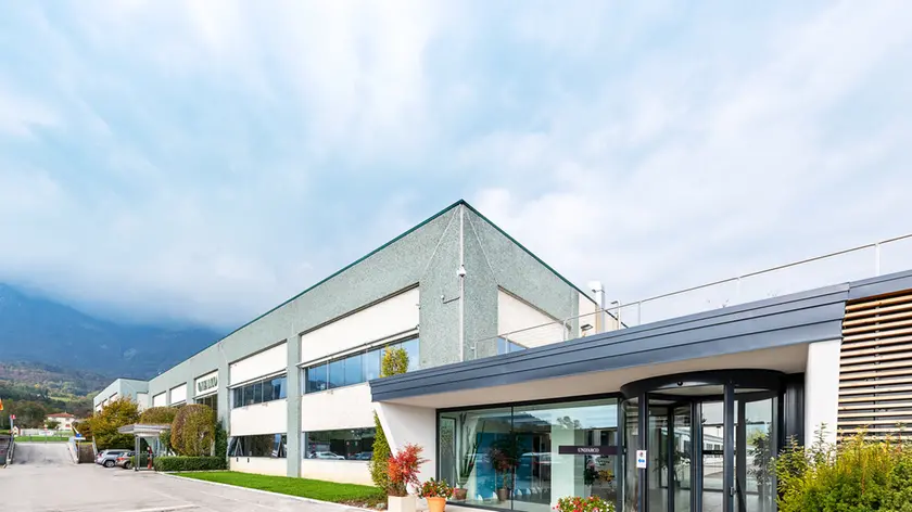 Lo stabilimento Unifarco a Santa Giustina