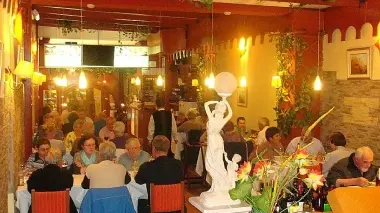 Il ristorante dei Secchi sul lago Titicaca