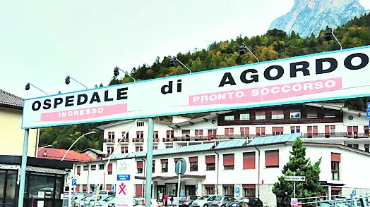 L’ospedale di Agordo