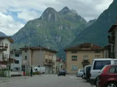 Uno scorcio della frazione pontalpina di Polpet dove e' in corso l'iniziativa Polpet