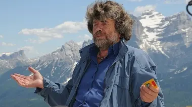 Messner sul monte Rite