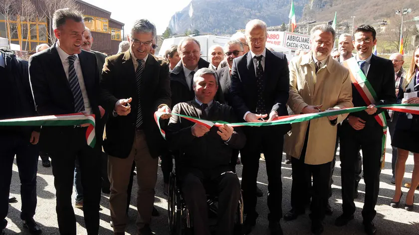 Inaugurazione della fiera Caccia Pesca natura a LongraoneFiere