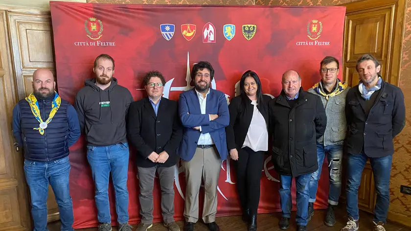 Il rinnovato direttivo del Palio di Feltre