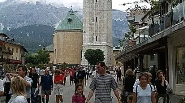 Il centro di Cortina