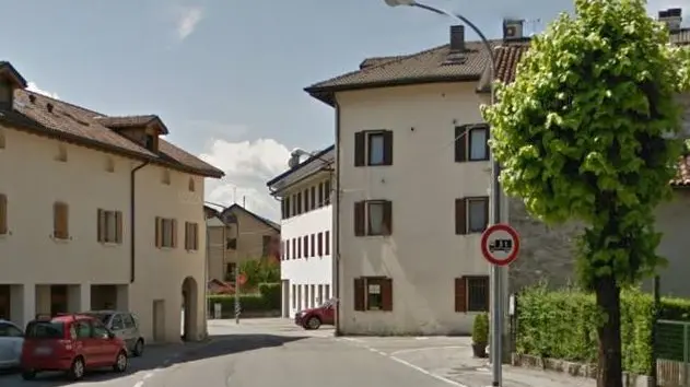 L’accesso a via per Nogarè da piazza Lollino