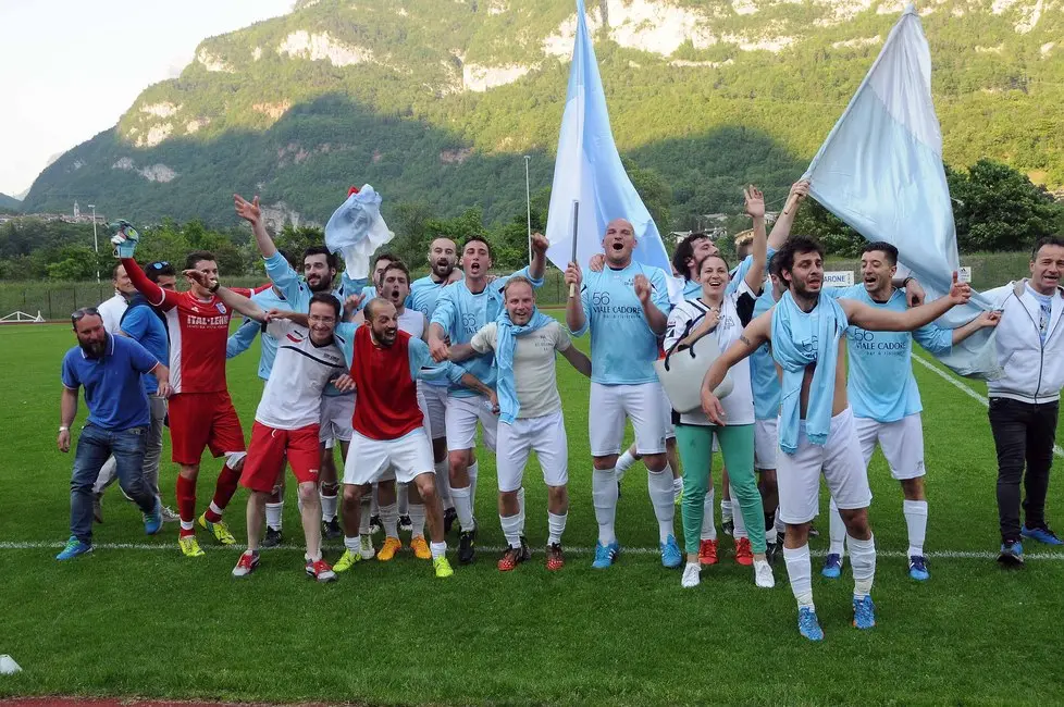 Il Coi de PEra batte il Longarone e sale in 2 categoria