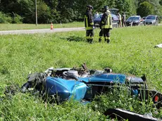 Incidente mortale a Candaten, un frontale nel quale ha person la vita un motociclista di Agordo