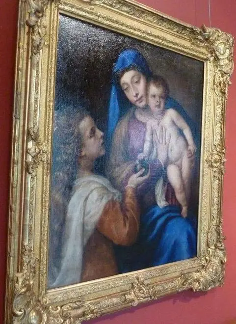 La Madonna con Bambino di Tiziano