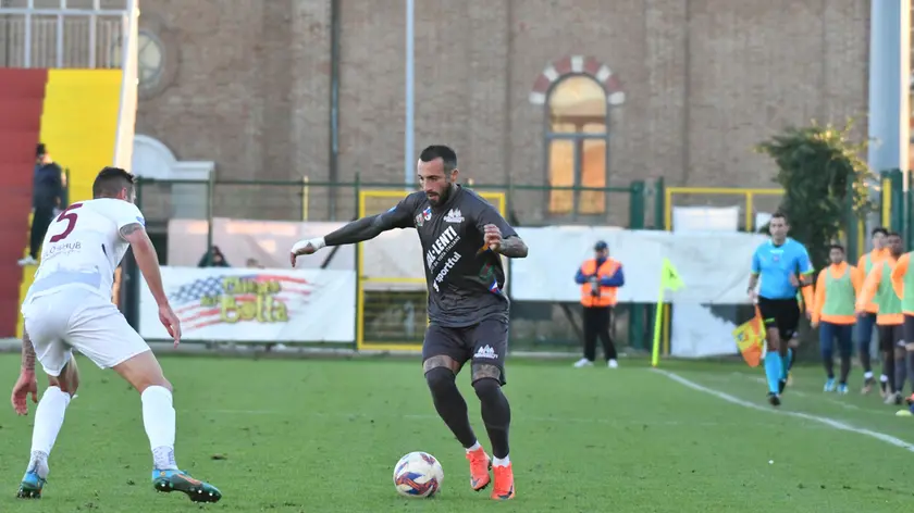 Giacomo Marangon in azione a Chioggia (Foto di Beppe De Zanet)