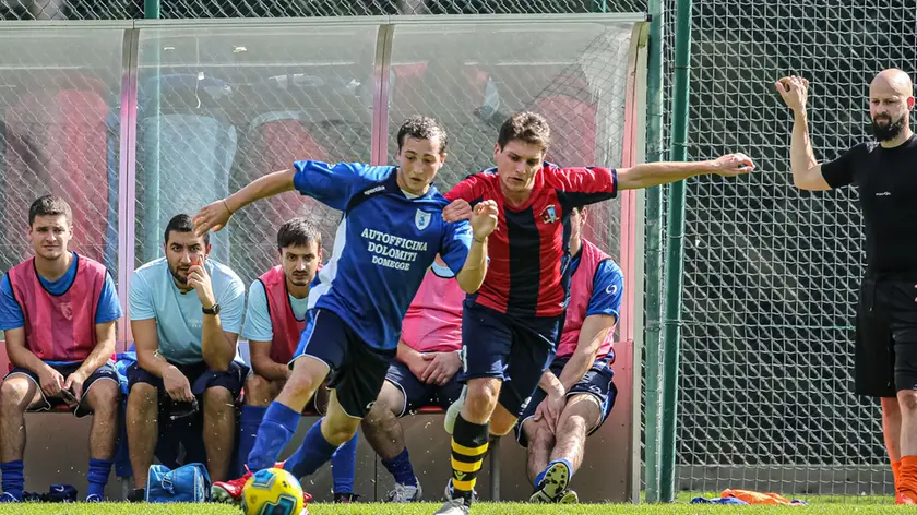 Il derby fra Domegge ed Auronzo di Coppa Dolomiti