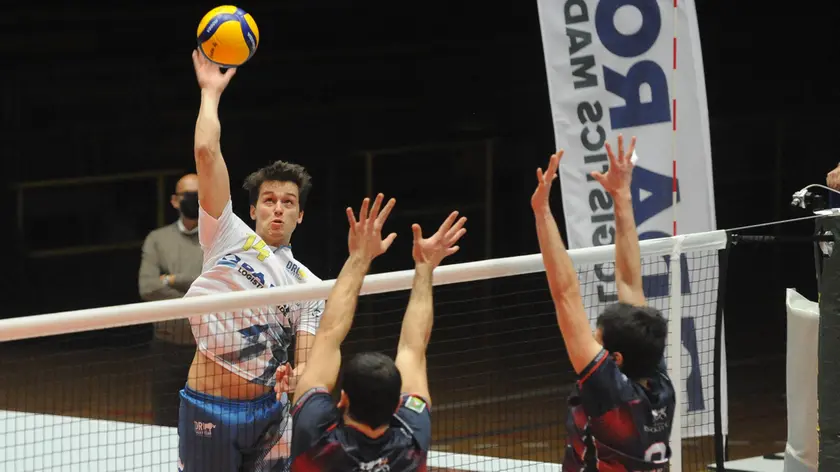 Massimo Ostuzzi in azione