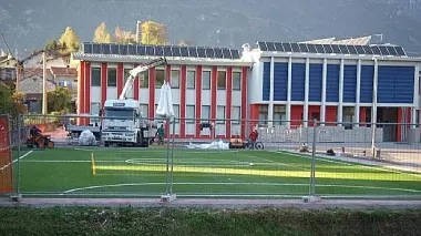 La cittadella sportiva di Canevoi