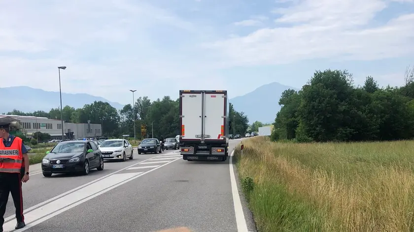 L'incidente alle Volpere di Santa Giustina