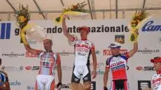 Il podio della gran fondo