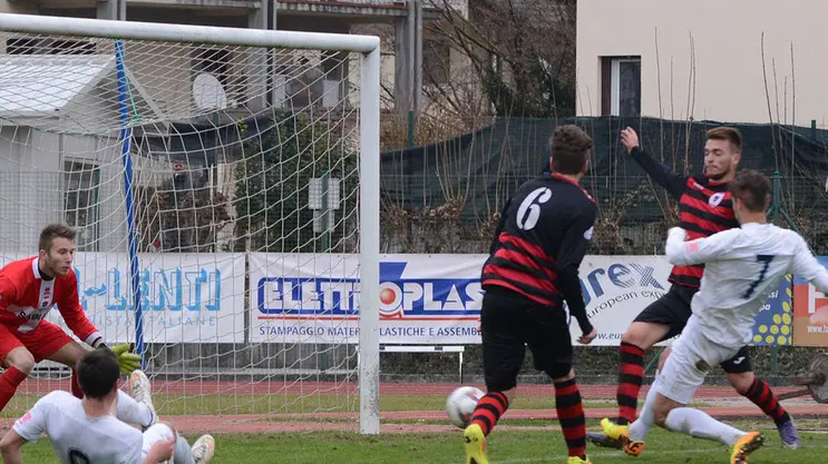 Il secondo gol realizzato da Acampora