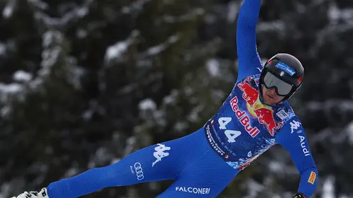 Ski World Cup 2017/2018. Emanuele Buzzi (ITA)). Kitzbuehel 20 Jan 2018. photo: Marco Trovati/Pentaphoto