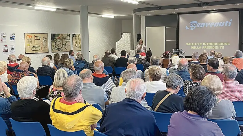 L’assemblea degli Amici del Nevegal ieri al centro Le Torri