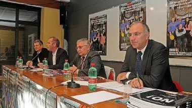 Da destra Prandi, Migliorini, Paganin e Tollot