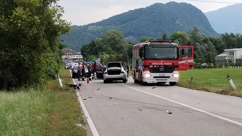 Le immagini dell'incidente