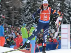 BMW IBU WORLD CUP PURSUIT 10 KM WOMEN E 12,5 KM MAN. Lisa Vitozzi (ita) Anterselva 23/01/2016