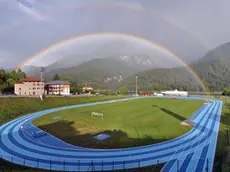 Lo stadio di Vallesella